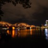 am Rhein bei Nacht