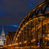 Hohenzollernbrücke mit Dom